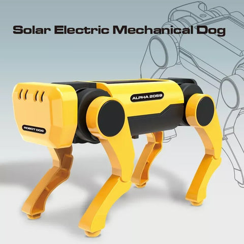 Solar Powered Electric Mechanical Robot Educational Technology DIY Assembly Intellectual Development