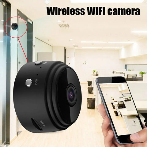 1080p WiFi surveillance camera and night vision 