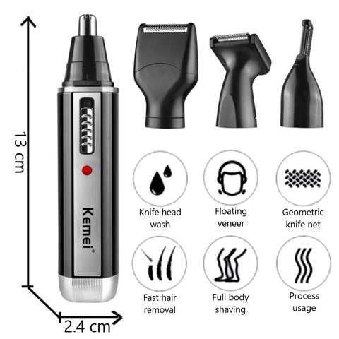 4 in 1 Rechargeable Beard Trimmer