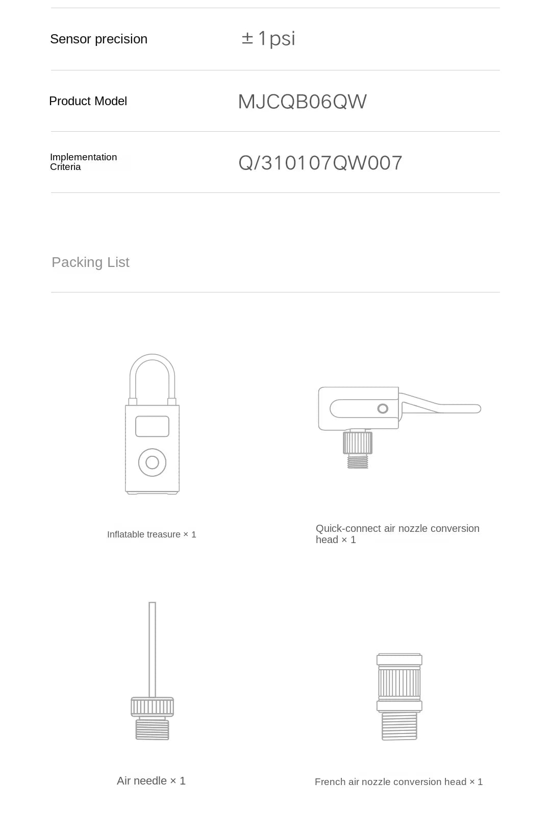 Xiaomi Mijia Portable Electric Air Compressor 2 Led Type-C