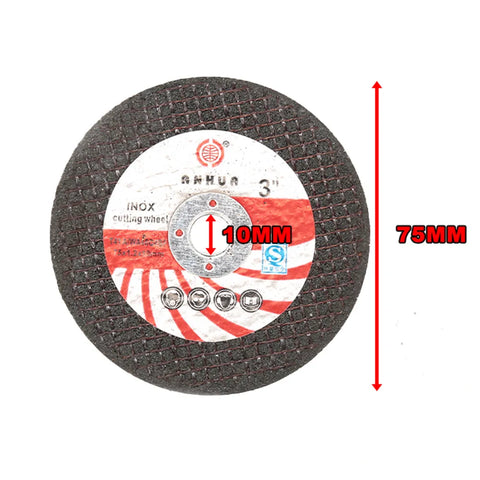 Mini Circular Cutting Disc 5/10Pcs 75mm Resin Grinding Wheel for Angle Grinder Polishing Disc Electic Cutting Sheet