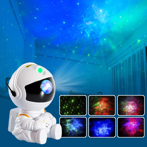 Projector LED Night Light Starry Sky Astronaut Decorative