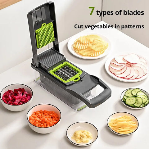 Multifuncional cortador de legumes