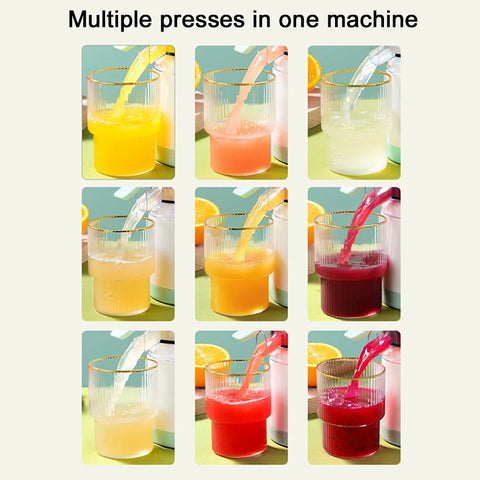 Multifunctional USB Rechargeable Orange Juicer Household Juice Machine 